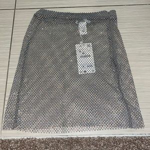 NWT fish net skirt from Zara
